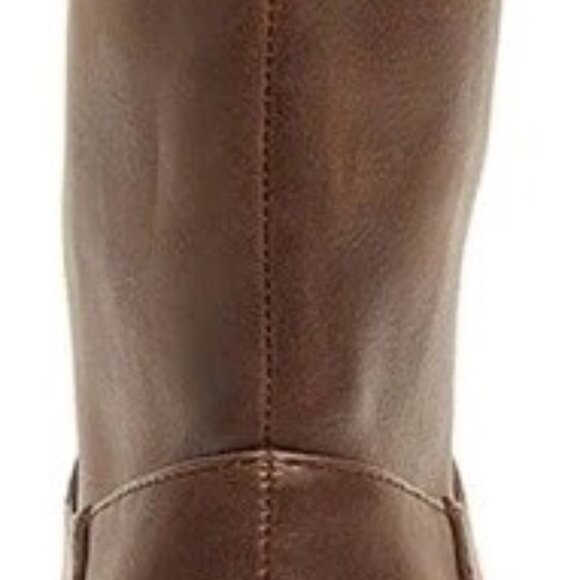 Rocket Dog Idea Brown Boot Women's Faux Fur Lining, Chunky Heel Size 7 - Picture 4 of 6